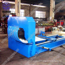 Hydraulic corrugated steel profile roof curving machine